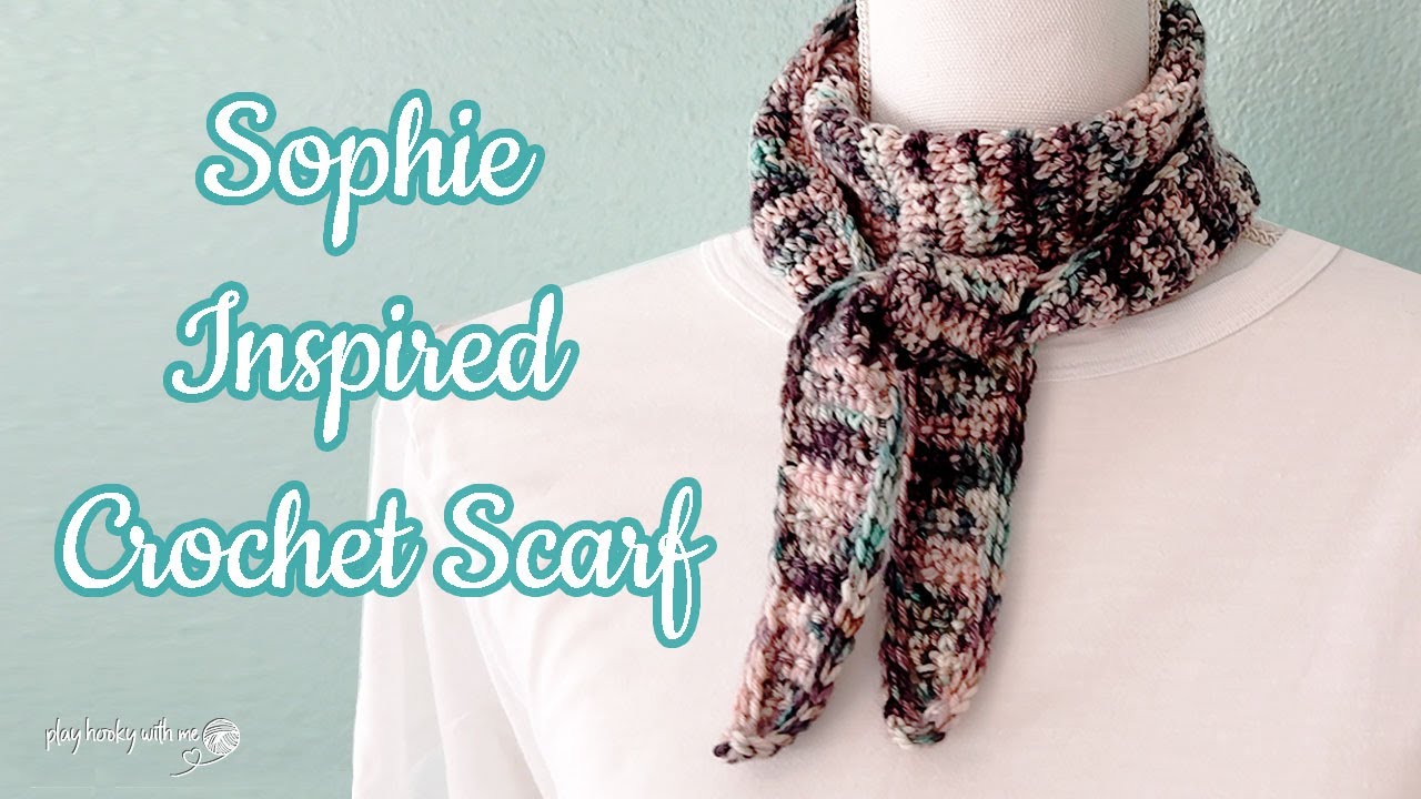 Easy Crochet Sophie Scarf (Quick & Customizable!) 🤩