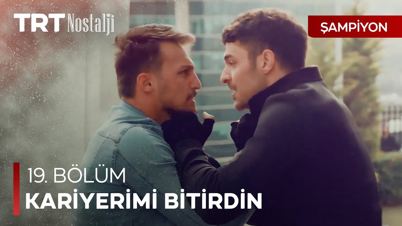 Kerem ve Şerif’in sokak dövüşü - Şampiyon Özel Sahneler @NostaljiTRT