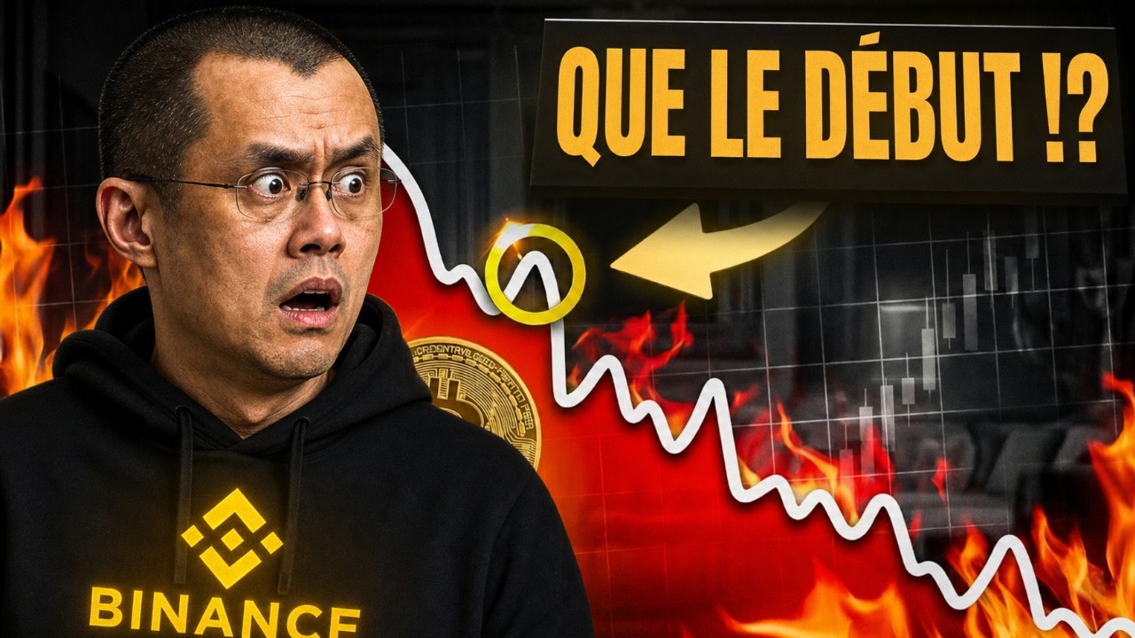 BITCOIN CRASH ! 🚨 C'EST QUE LE D&Eacute;BUT !? ($50,000 bient&ocirc;t ..?)