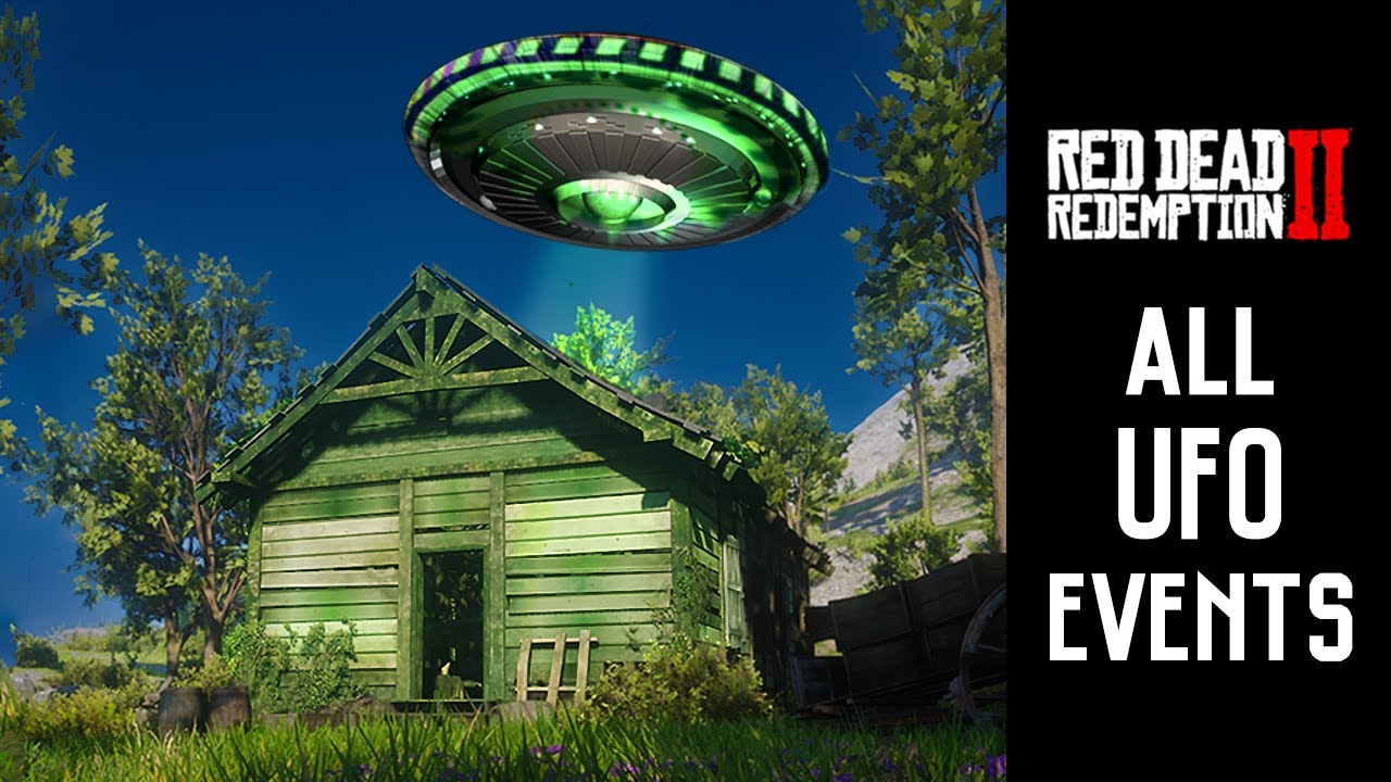 Red Dead Redemption 2 - All UFO Locations | Hani's Bethel Mysterious Sermon (RDR2)