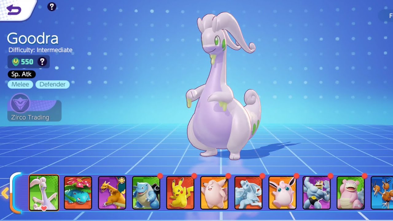 Pokemon UNITE: Goodra (Defender) Gameplay