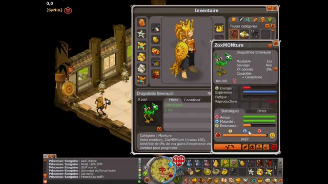 Sacrieuse Lvl 198 Air Terre