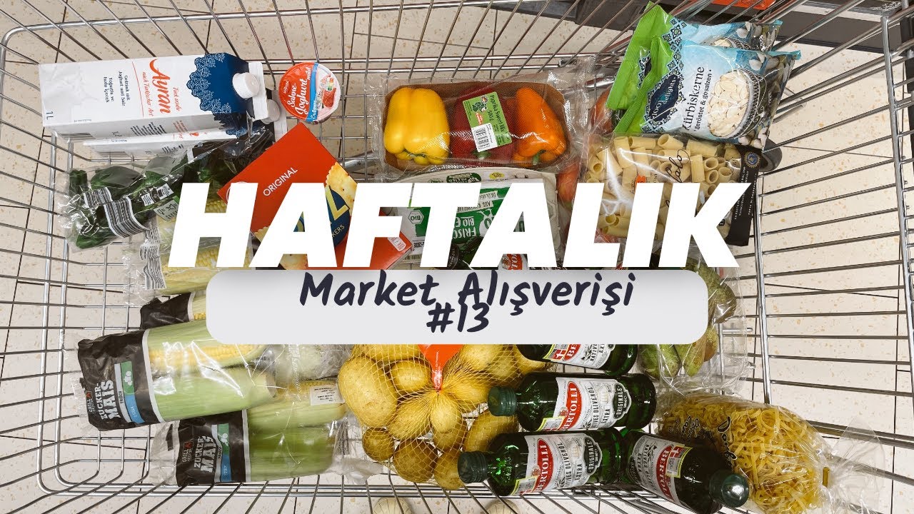 Almanya'da bu hafta marketten neler aldık? #13 | Netto, Lidl, Rewe, Türk Marketi