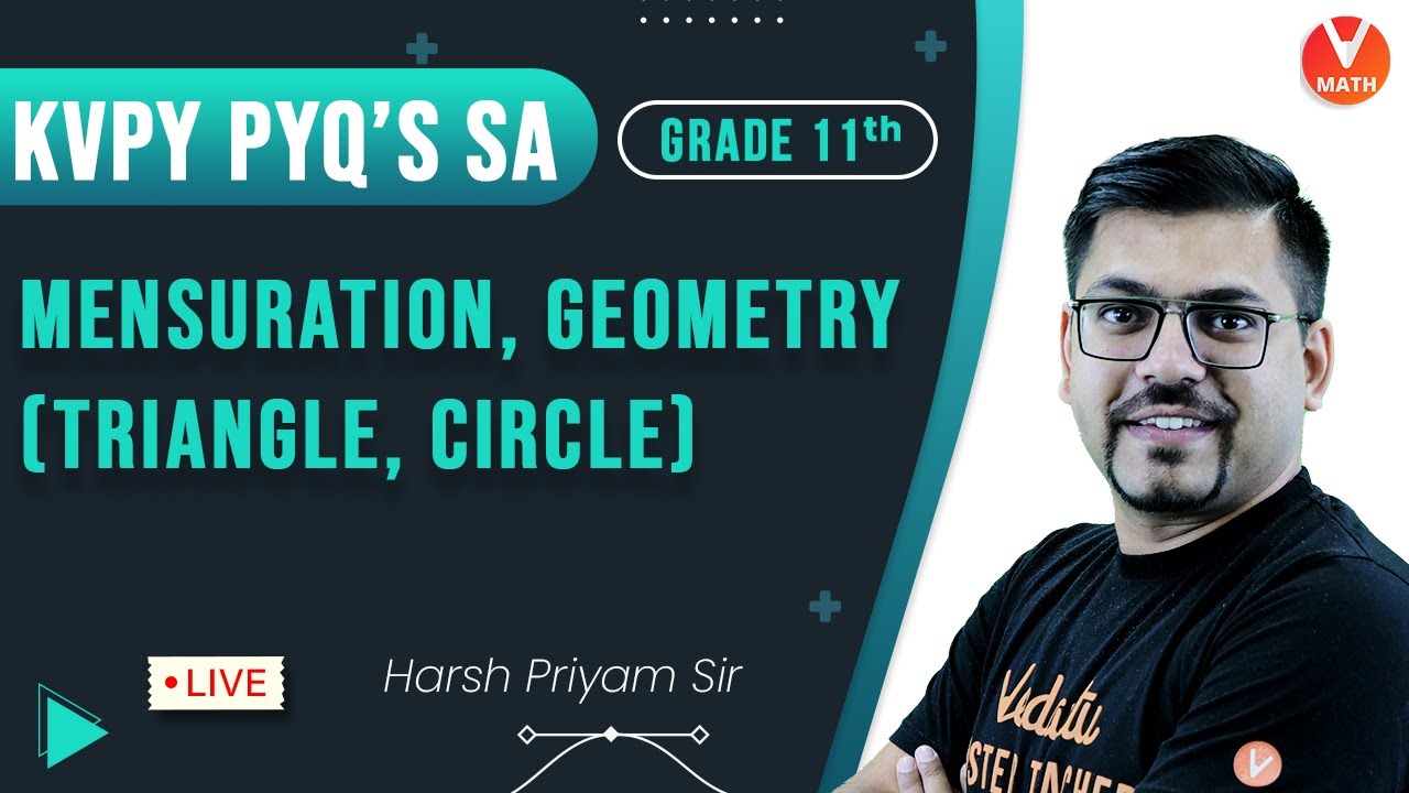 KVPY Previous Year Questions | KVPY 2021 Preparation | KVPY SA Maths | Vedantu Math | Harsh Sir