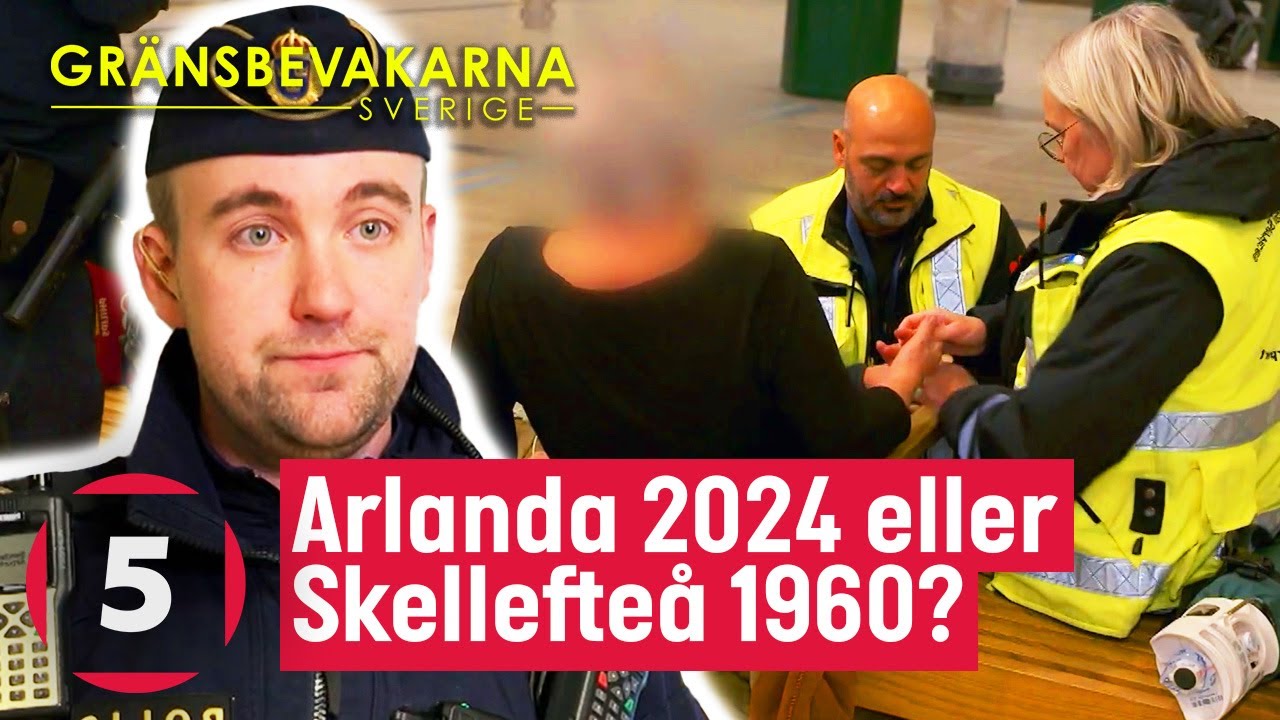 Förvirrad kvinna vet inte vart hon är eller vilket år det är | Gränsbevakarna Sverige | Kanal 5