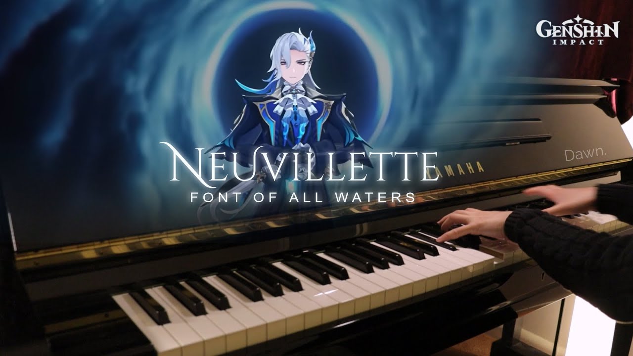 Neuvillette: Parousia Diluvi - Font of All Waters Piano Arrangement | Genshin Impact