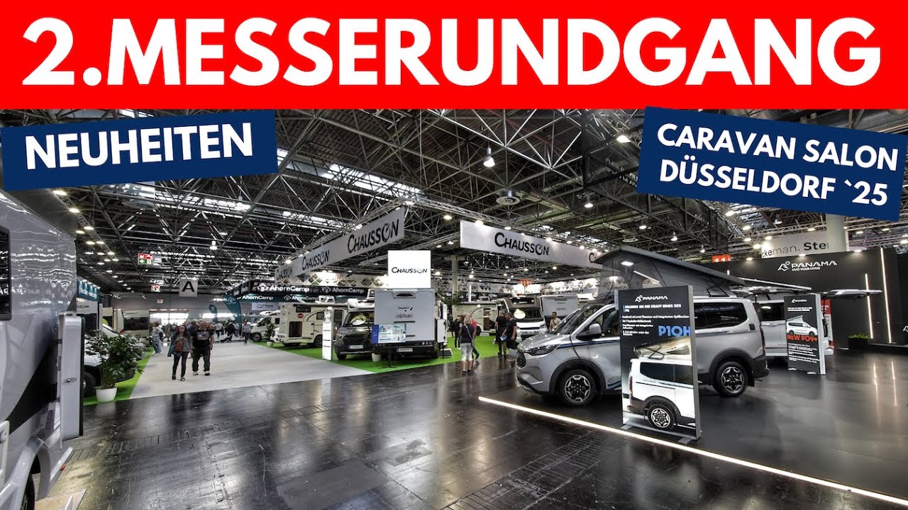 NOCH MEHR NEUHEITEN - Caravan Salon Düsseldorf 2025 - Messerundgang 2