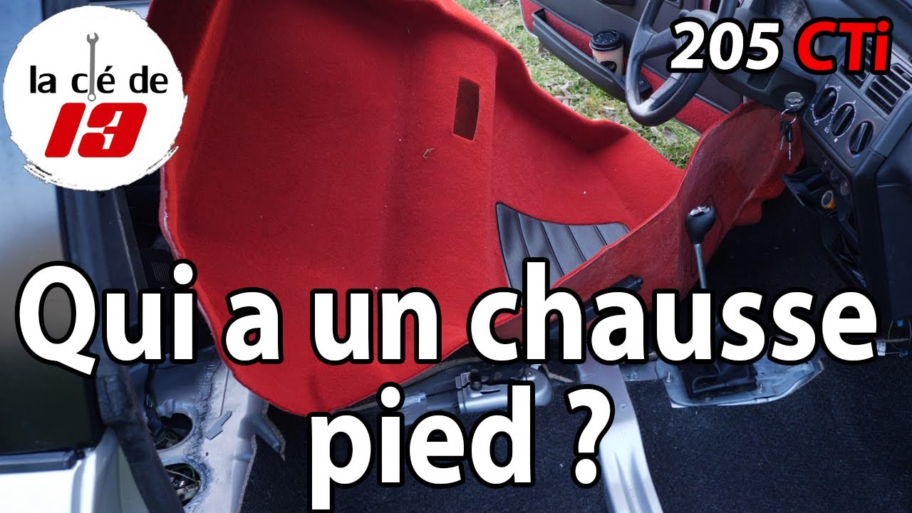 Remplacement moquette 205 CTI/GTI 2/X