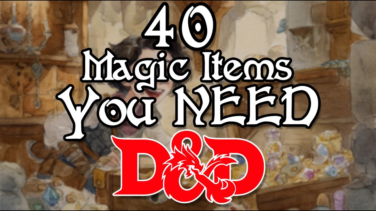 3 MAGIC ITEMS for EVERY D&D CLASS