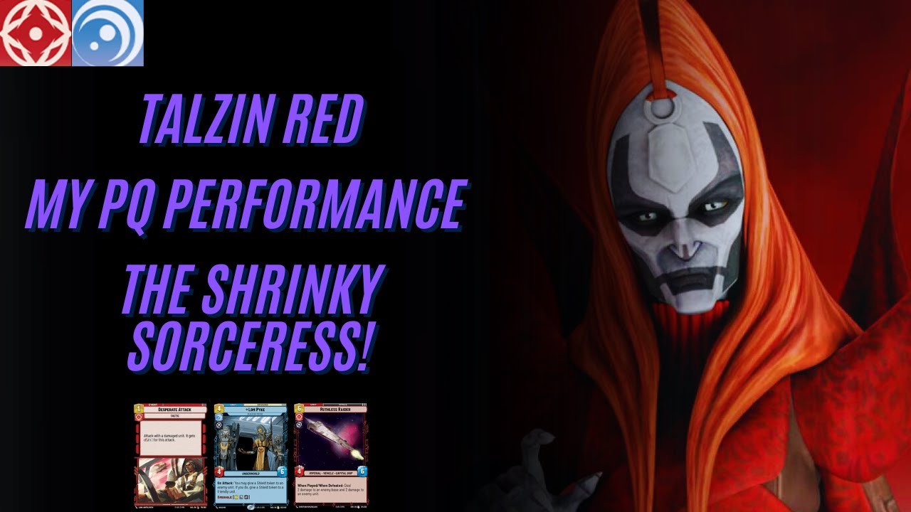 Talzin Red - My PQ Performance