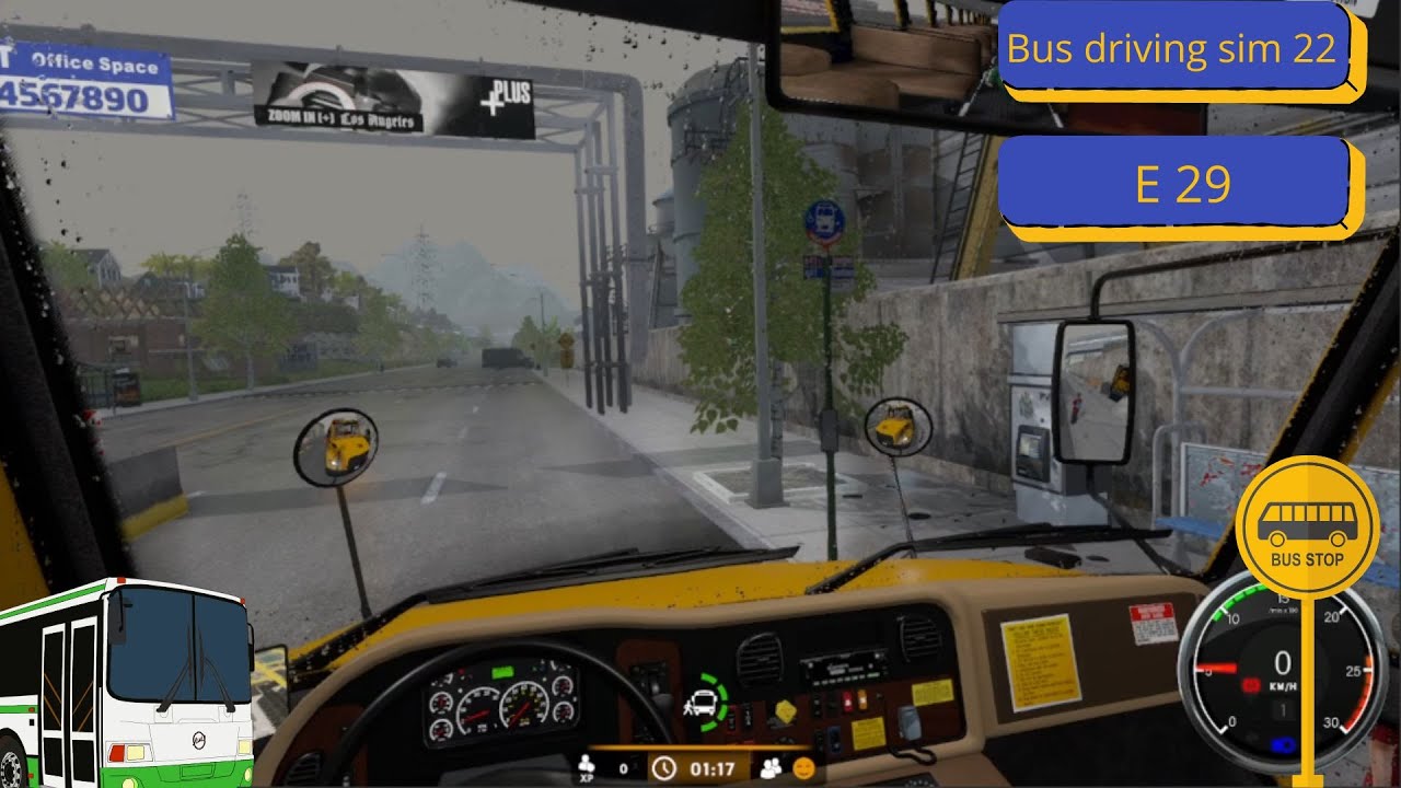 Bus driving S 22 E29 : Los Angeles la ville Niv. 1.