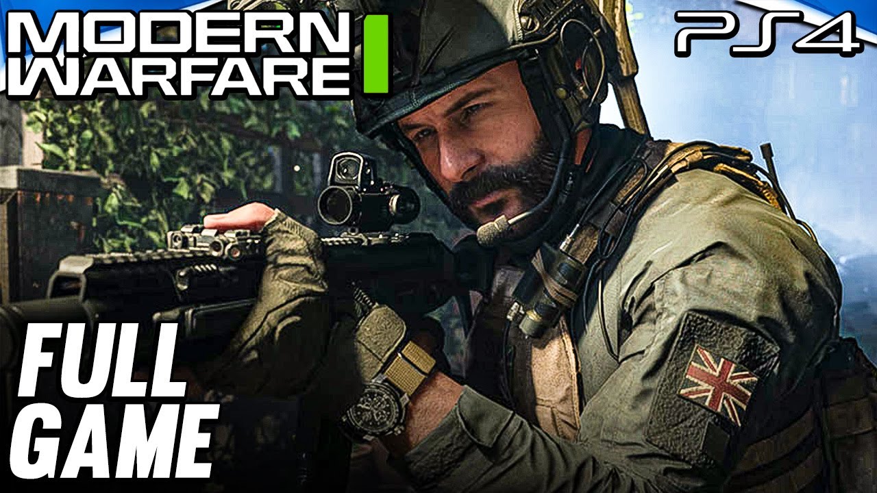 Call of Duty Modern Warfare PS4 Gameplay FULL GAME Campaign Mode
