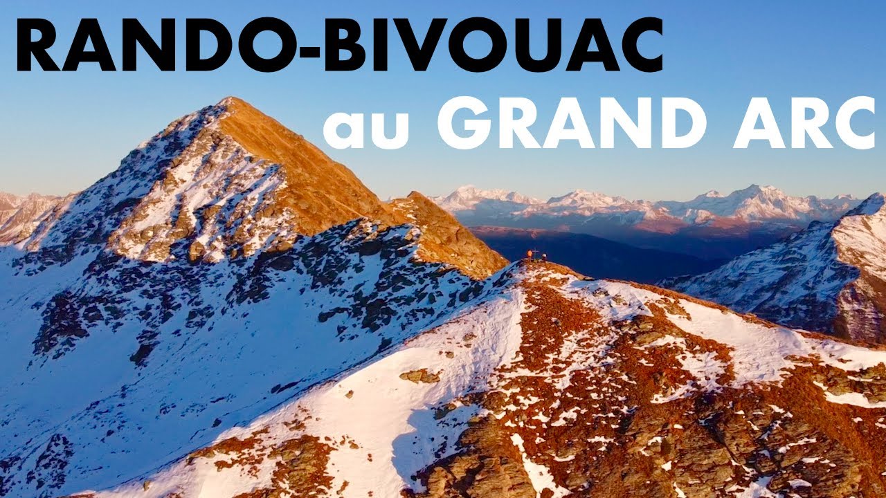 RANDO BIVOUAC au GRAND ARC / LAC NOIR (massif de la Lauzière, Savoie)