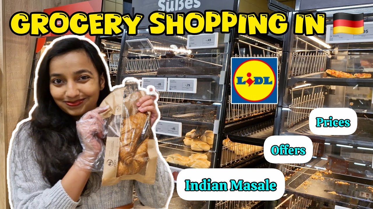 Grocery Shopping in Germany | Grocery Prices in Germany 🇩🇪 | German Supermarkets 