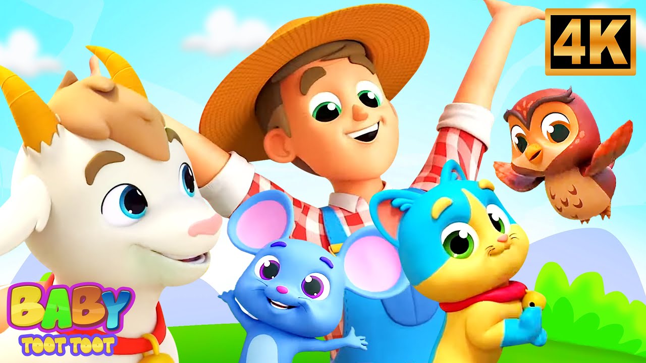 Old MacDonald Had a Farm | Nursery Rhyme for Kids with Farm Animals