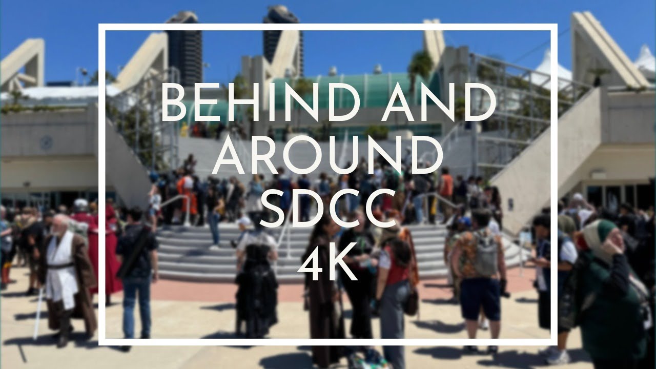 Behind and Around San Diego Comic Con