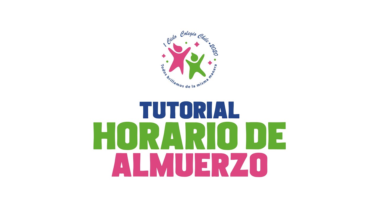 Tutorial horario de almuerzo - 2026
