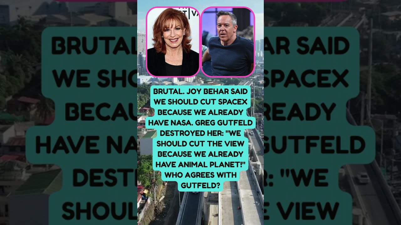 Greg Gutfeld Hits Back at Joy Behar