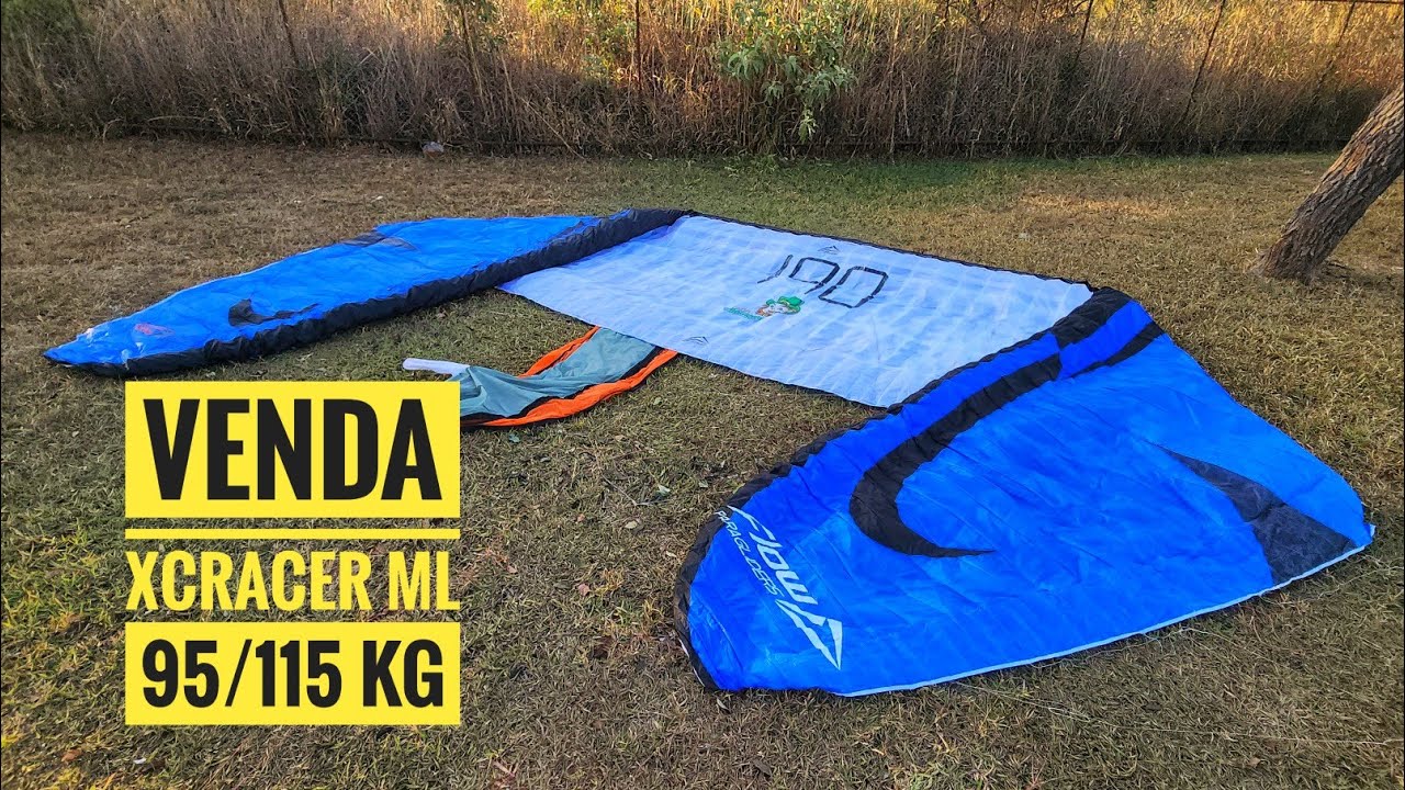 Vendida XCRacer ML (95/115kg) com 36 horas voadas