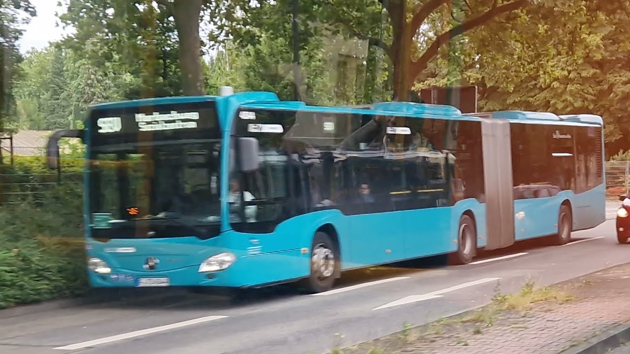 Mitfahrt im kompletten U5 SEV von Konstlablerwache bis Marbachweg/Sozialzentrum im C2G