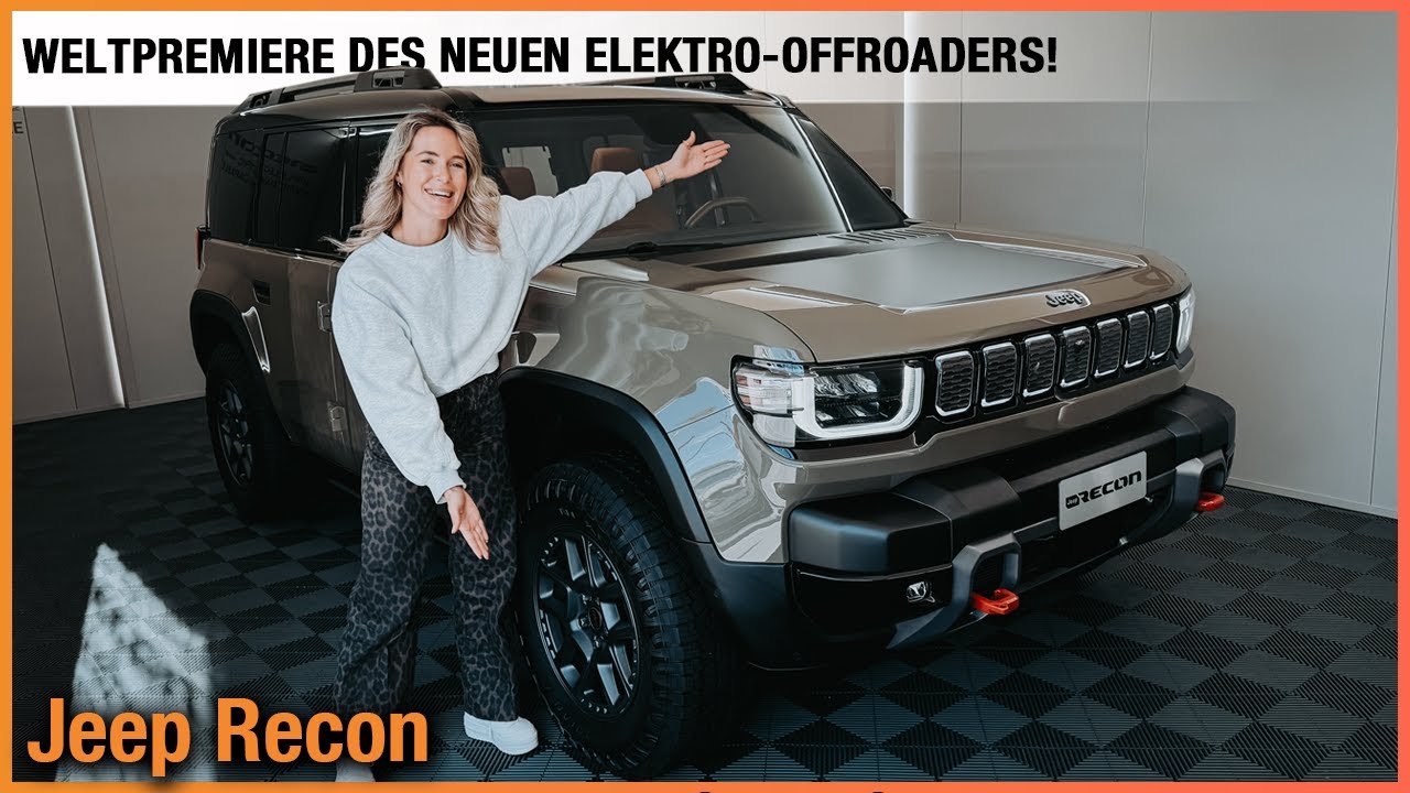 Jeep Recon (2026) Weltpremiere des NEUEN Elektro-Offroaders! Review | Test | Moab | Preis