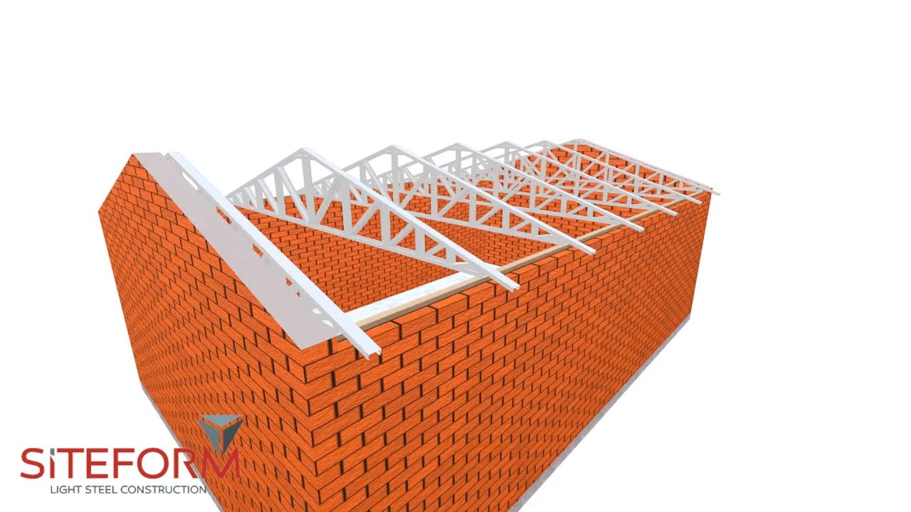 How to Install LSF Trusses On Brick Walls