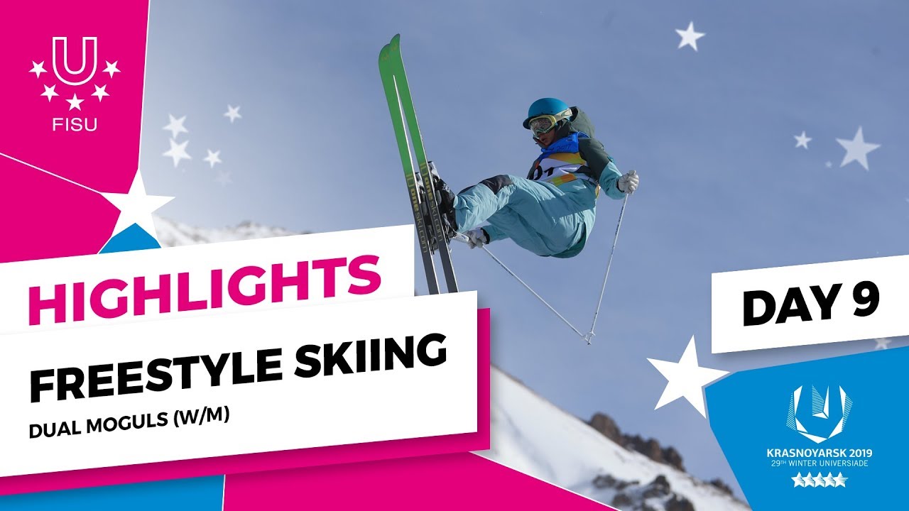 Highlights day 9 I Freestyle skiing Dual Moguls Men and Women| Winter Universiade 2019