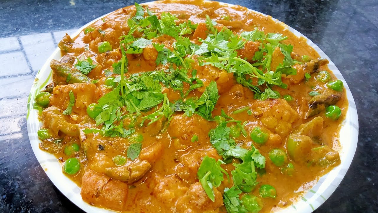 Mix Veg By Radha's Kitchen | Like | Comment | Share |