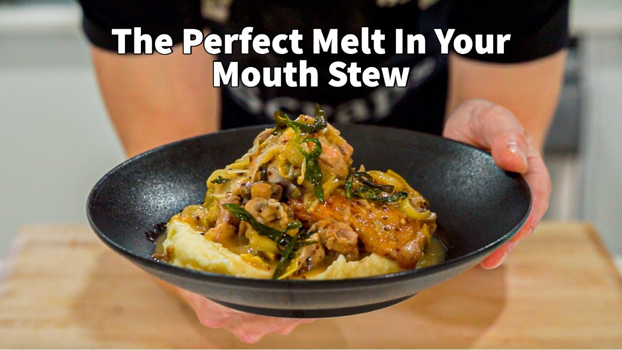 This Chicken and Leek Stew Recipe Is Such A Comforting Dish