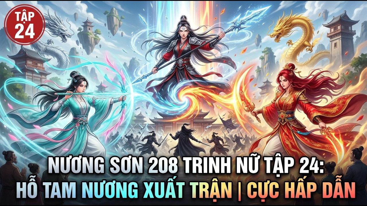[TRỌN BỘ] Nương Sơn 208 Trinh Nữ Tập 24: Hỗ Tam Nương Xuất Trận | Cực Hấp Dẫn