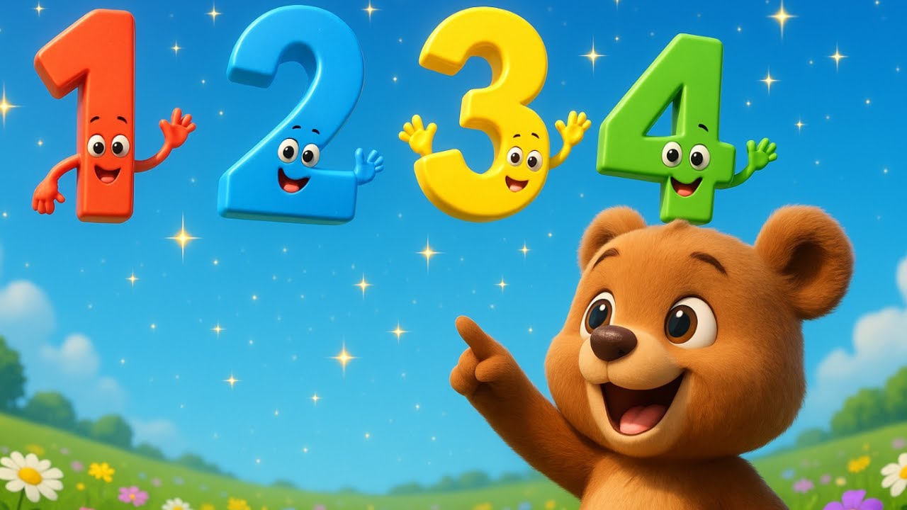 Learn Numbers 1-20 Song with BooBoo Bear! | Kids Counting Video
