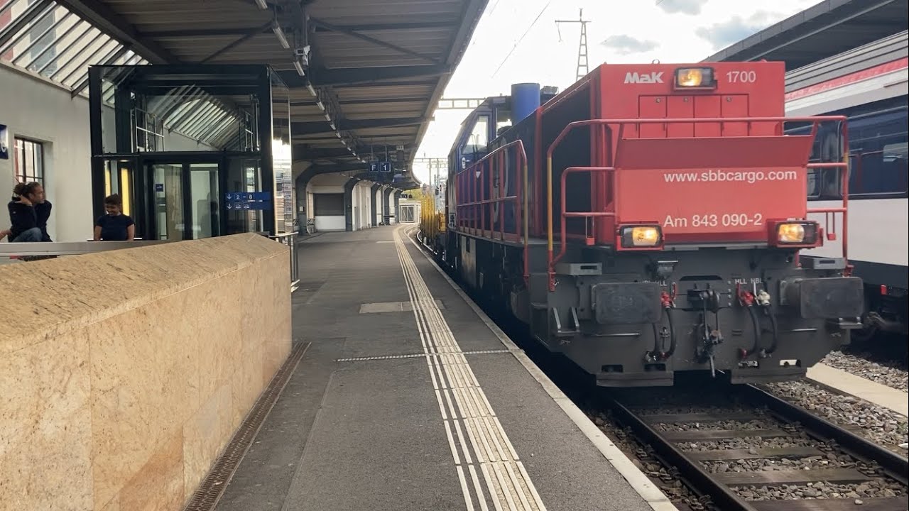 Locomotive Am 843 CFF Cargo!