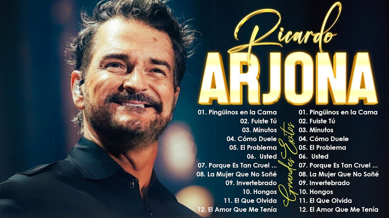 Mix de Éxitos de Ricardo Arjona: Álbum Completo de Baladas Románticas