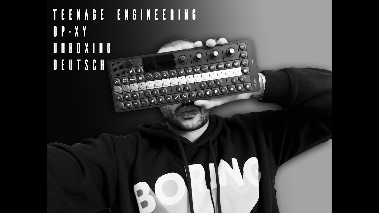 Teenage Engineering OP-XY UNBOXING | Deutsch