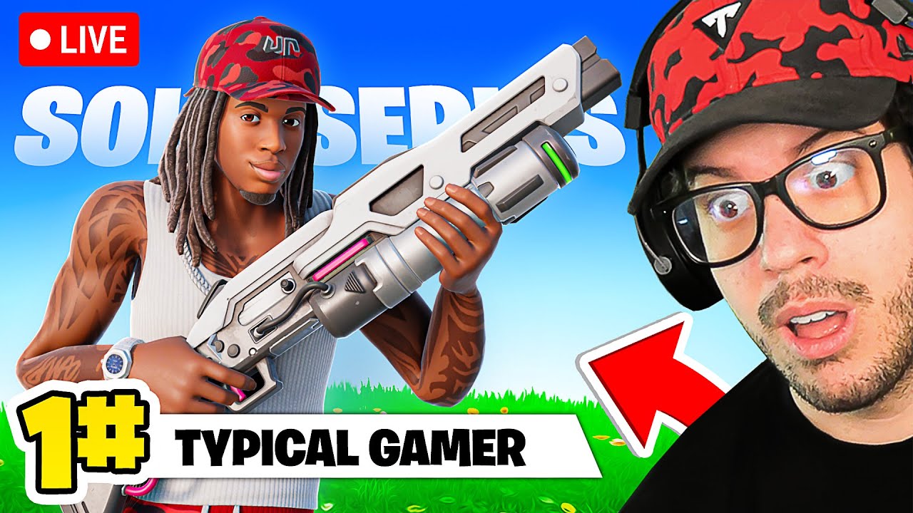 🔴 LIVE! - PLAYING FORTNITE vs PROS in FNCS TOURNAMENT!