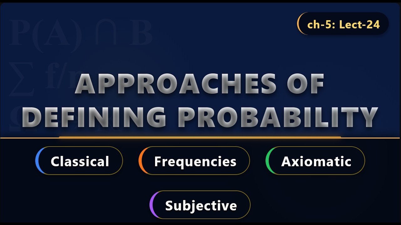 Approaches of Defining Probability