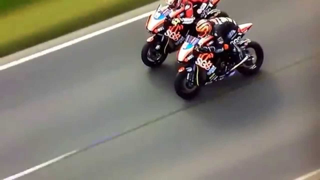 Farquhar & McWilliams have a wee bit of 150mph banter