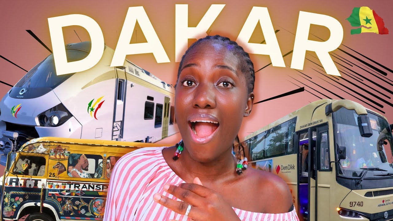 TU SAVAIS QU’IL YA TOUT ÇA COMME TRANSPORT A DAKAR? | CETTE CONGOLAISE
