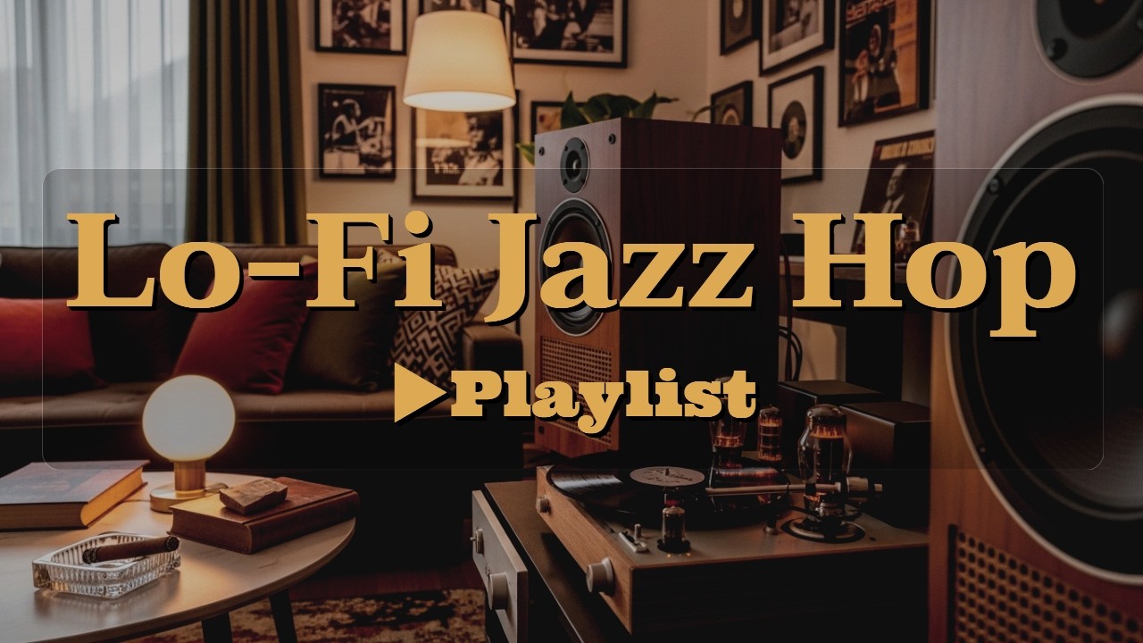[▶Lo-Fi Jazz Hop] All-Day Background Music – Soft Study Beats to Stay Calm & Focused