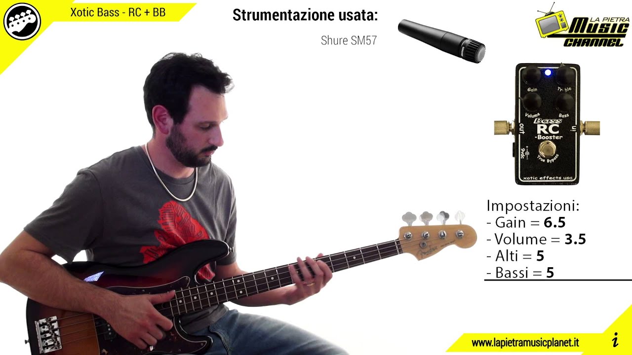 Xotic RC Booster + BB Preamp - La Pietra Music Channel