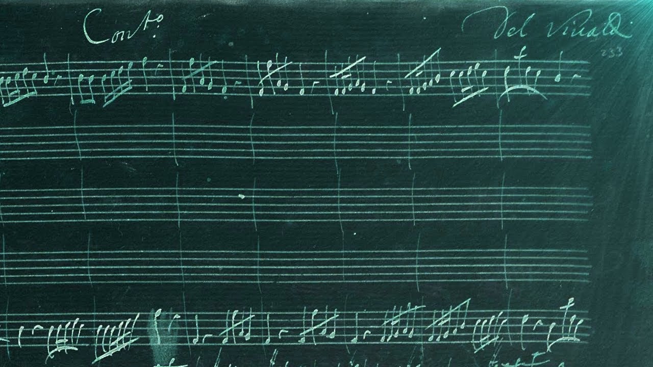 VIVALDI | Violin Concerto RV 212a in D major | Original manuscript