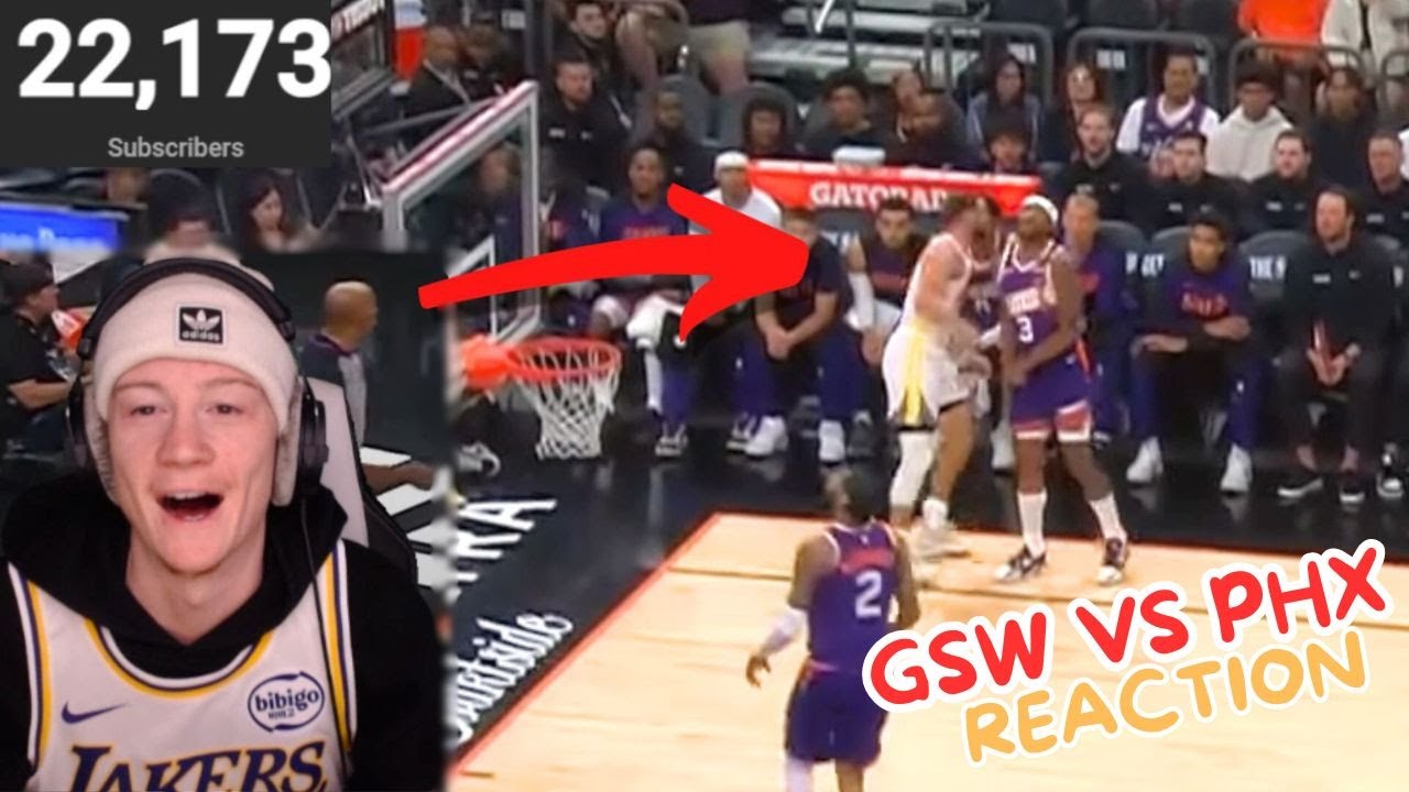 Reacting to Warriors vs Suns Regular Season Game!