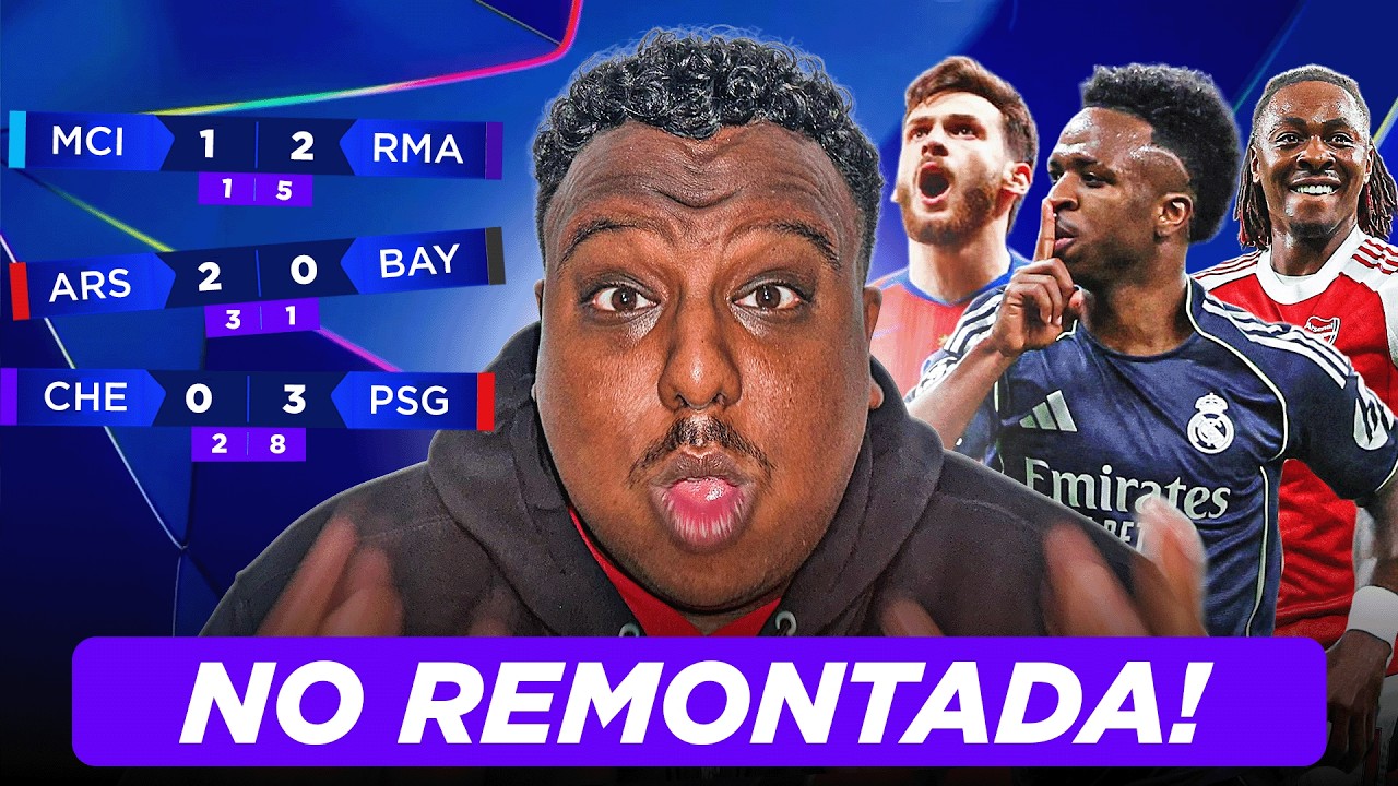 Arsenal QUAD Is On! | I'd 8-2 To Be A Chelsea Fan! | Man City Remontada Fail (UCL Recap)