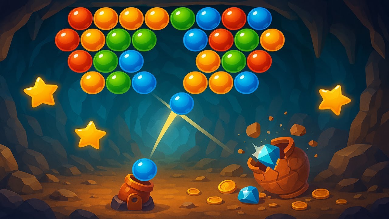 Bubble Pop Origin Gameplay | Match 3 Puzzle Adventure & Treasure Blast - EP 29
