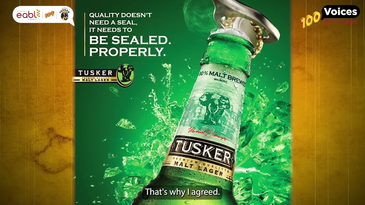 The story behind the signature on the Tusker Malt beer-Michael Karanja  Former Group MD