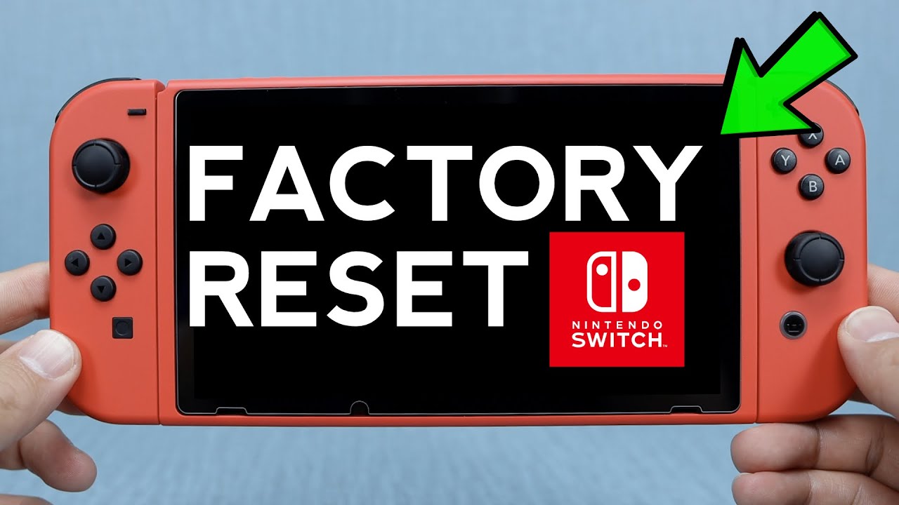 Как сбросить настройки до заводских / стереть / удалить данные на Nintendo Switch перед продажей