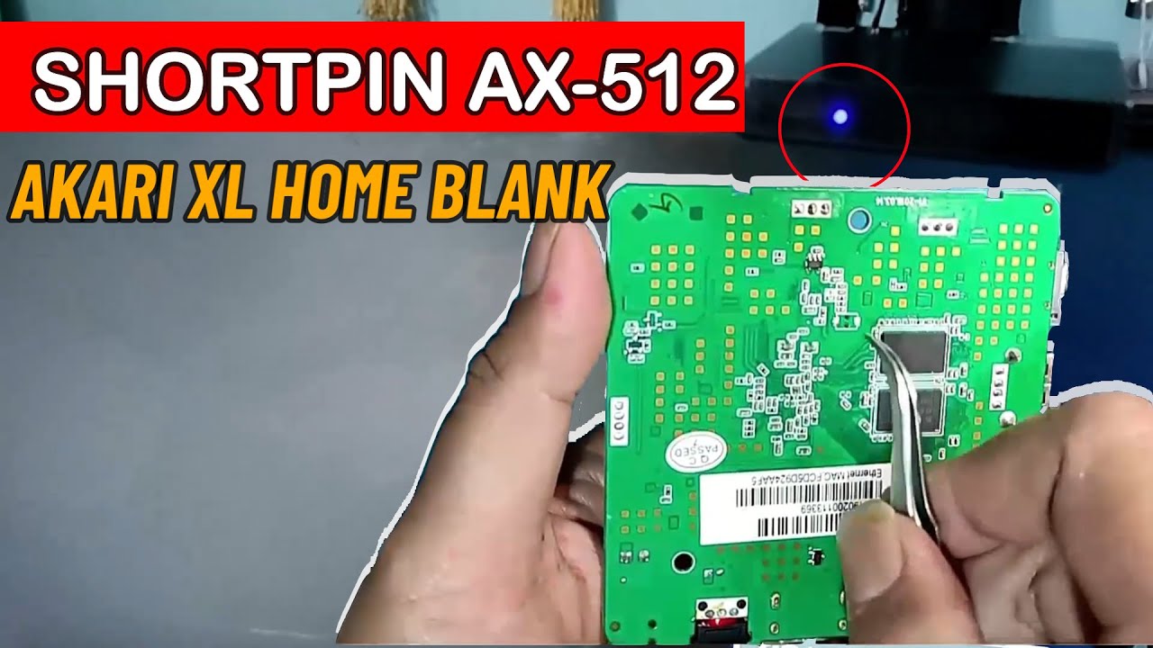 Memperbaiki stb akari AX512 lampu berkedip Layar blank tidak bisa masuk recovery/ ubt mode