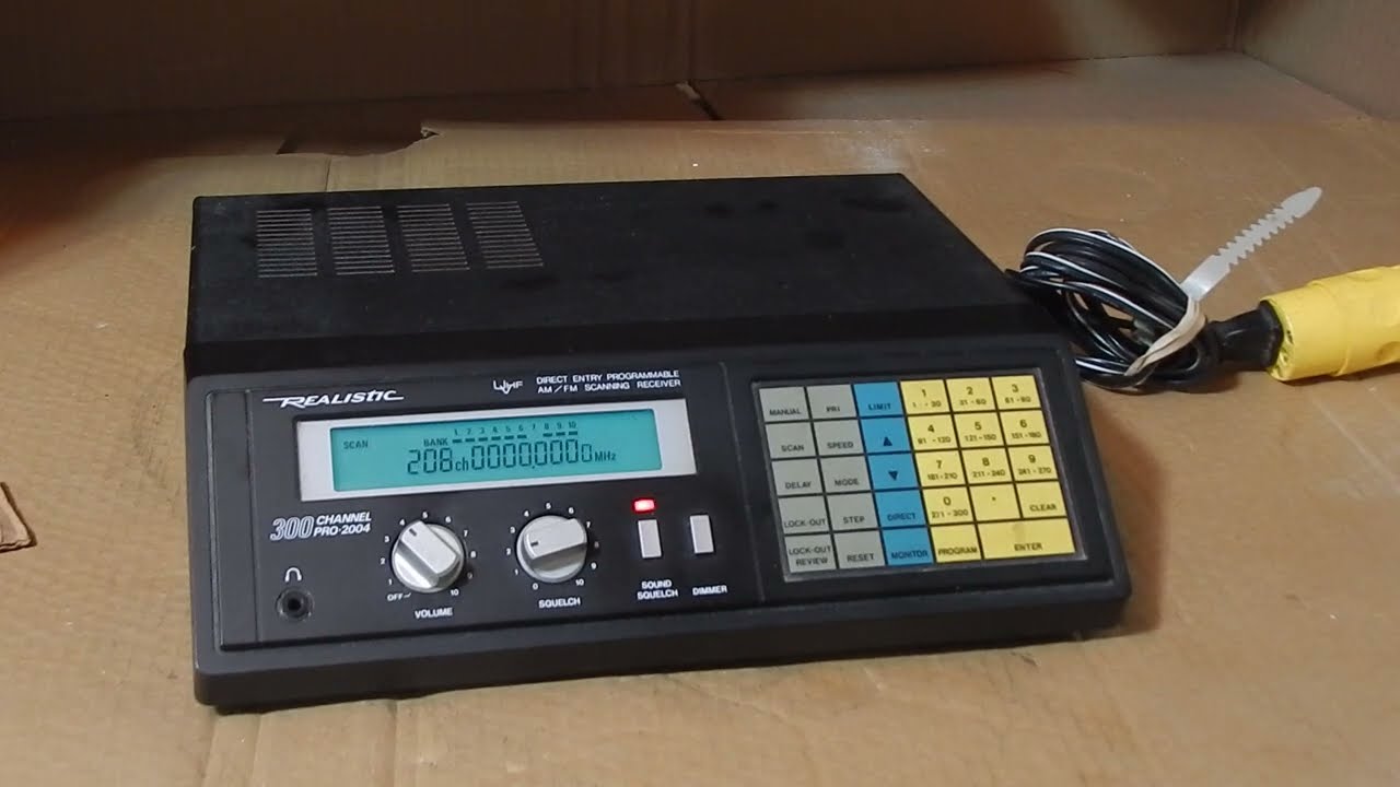 Realistic 300 Channel Pro-2004 Scanner Direct Entry Programmable from 4LuvOfDeals on eBay