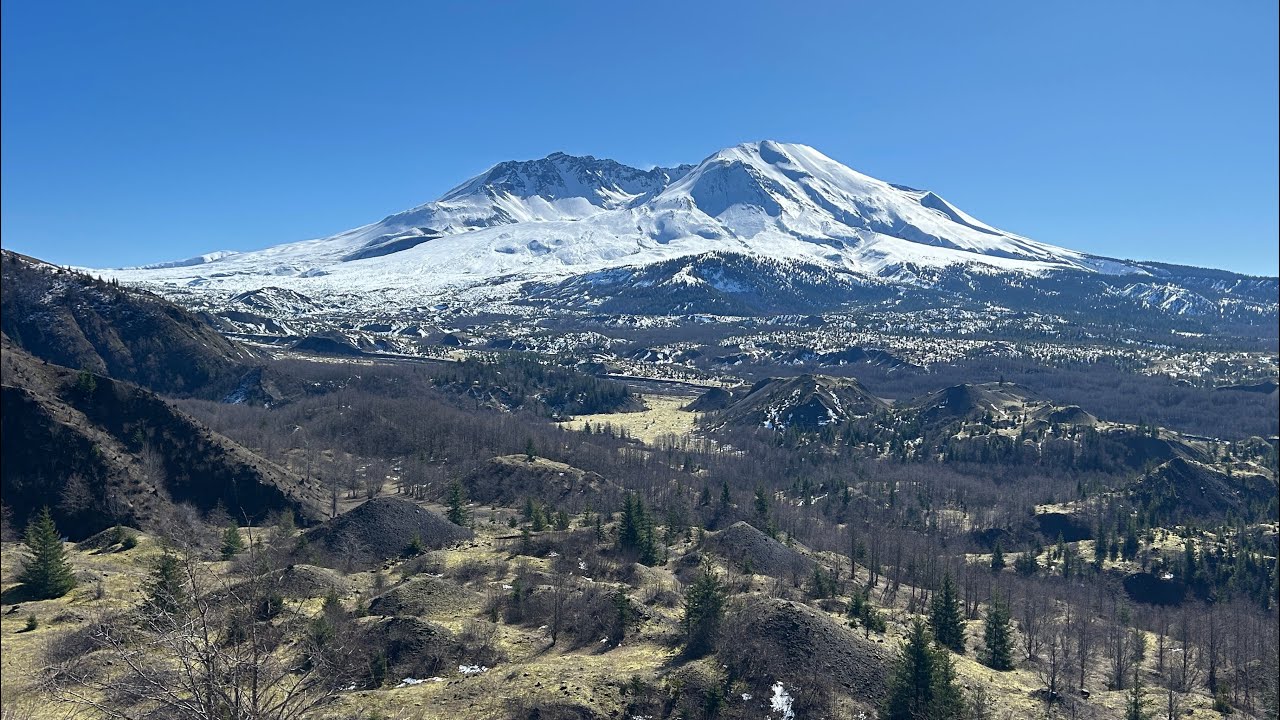 Mount St Helens || Winter hike Hummocks Trailhead || Easy 3.8 miles