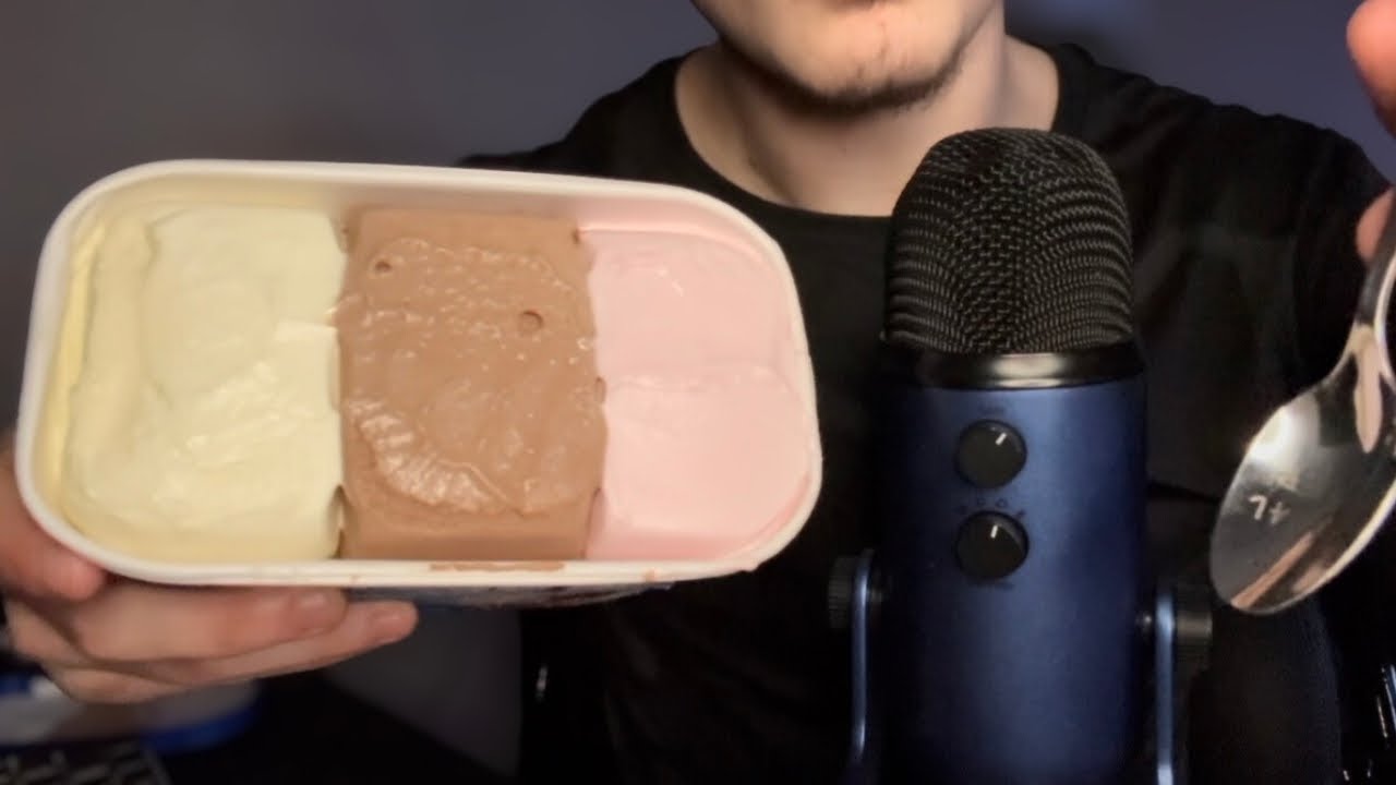 ASMR Ice Cream Mukbang 🍨